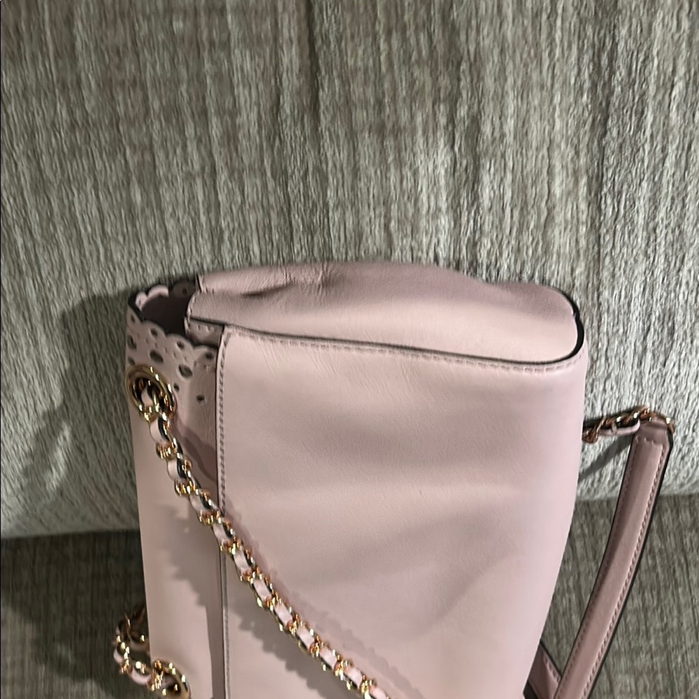 Michael Kors violet Vivian braided chain, Crossbody bag 13 inch or 24 inch drop - Picture 7 of 11